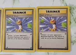 Pokemon Trainer Cards lot of 6, and 1 Pokemon Legendary Birds Card. - Image 4