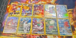 Pokemon Cards Lot Trainer Gallery Illustration Rares Full Art Lot Of 10 - Image 1