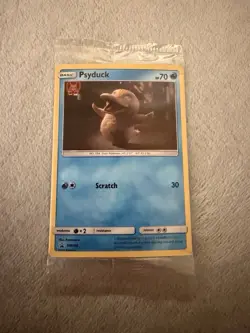 Psyduck SM199 Foil Holo Detective Pikachu Promo Card Target Exclusive Pokemon - Image 1