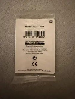 Psyduck SM199 Foil Holo Detective Pikachu Promo Card Target Exclusive Pokemon - Image 2