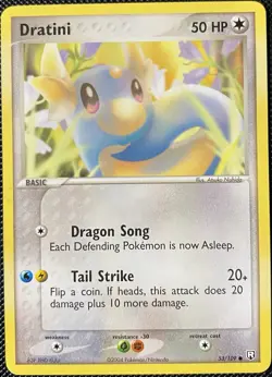 Dratini 53/109 Team Rocket Returns Regular - Pokemon Card - Image 1