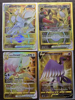 Pokemon Cards Lot (Ultra - Hyper Rare Golds - V Vstar - Sword And Shield Era) - Image 1