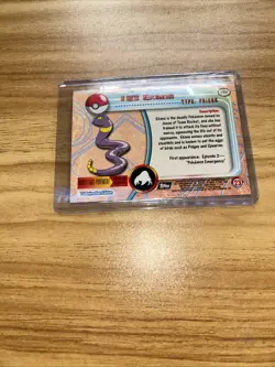 Ekans #23 2000 Topps Pokemon Holo Foil TV Animation Edition Cards - Image 2