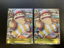 x2 ONE PIECE TCG Tony Tony Chopper P-089 Online Regional CARD 2025 Vol.2 - Image 1