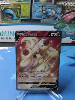 Alcremie V - 064/072 - Full Art Ultra Rare Shining Fates - Pokemon Card - NM - Image 1