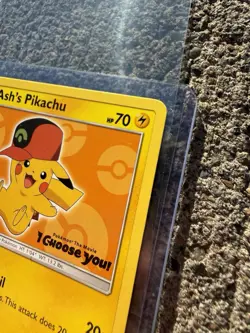 Ash's Pikachu SM110 Non-Holo Promo Pokemon the Movie Choose Your Card - Image 4