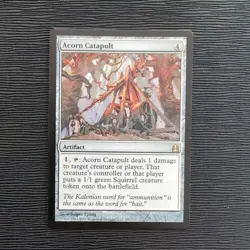 Acorn Catapult LP Commander C11 English Regular MTG FREE SHIPPING - Image 1