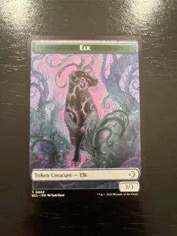 Elk 0002 Mutavault 0011 Token X1X NM/M Lorwyn Eclipsed ECL Magic MTG - Image 2