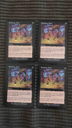 Magic: the Gathering / MtG Bubbling Muck x4 Urza's Destiny - Image 1