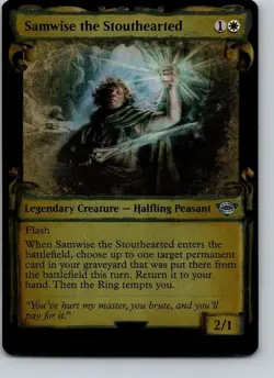 Samwise the Stouthearted (Showcase Scrolls) Foil - Image 1
