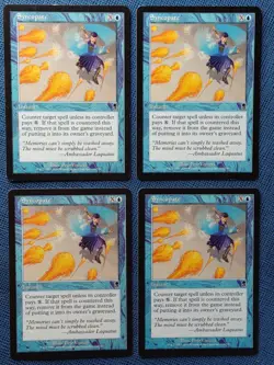 MTG 4x Syncopate x4 LP Odyssey Magic the Gathering Playset - Image 1