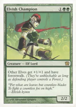9th Edition Elvish Champion - Image 1