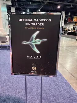 MagicCon Las Vegas 2025 Exclusive NALAC Trader Pin Teval Arbiter of Virtue MTG - Image 3