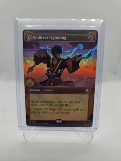 Redirect Lightning (Showcase) Avatar: The Last Airbender Foil - Image 1