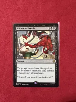 Villainous Wrath - MTG SPM Marvel's Spider-Man - NM/MINT #74 Rare - Image 1
