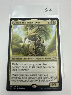 1x MTG Doran, the Siege Tower Double Masters 2022 NM English - Image 2