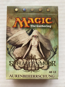 Magic the Gathering Schattenmoor Aurenbeherrschung Theme Deck komplett deutsch - Image 1