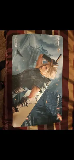 Magic Con Las Vegas 2025 Exclusive Cloud Final Fantasy Playmat - Image 1