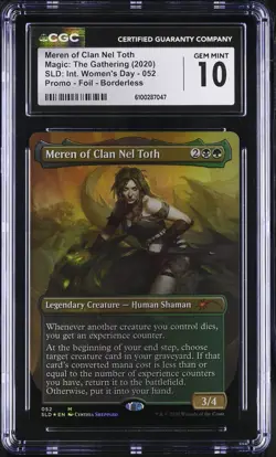 MEREN OF CLAN NEL TOTH Secret Lair Foil Women's Day CGC 10 MTG [Nostalgium] - Image 1