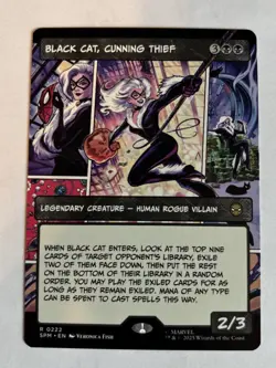 Black Cat, Cunning Thief (Borderless) Marvel's Spider-Man Regular - Image 1