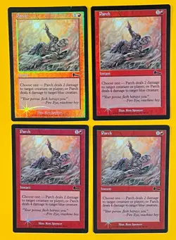 MTG PARCH (Foil) (x4) Urza's Legacy (OldManMTG 012-511) - Image 1