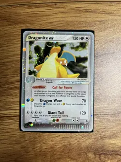 Pokemon Dragonite ex 90/97 EX Dragon Ultra Rare Holo 150 HP Pokemon Card - Image 1