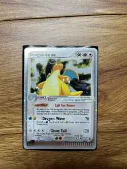 Pokemon Dragonite ex 90/97 EX Dragon Ultra Rare Holo 150 HP Pokemon Card - Image 4