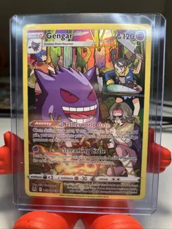 Pokemon TCG Gengar TG06/TG30 Lost Origin Trainer Gallery Ultra Rare - Image 1