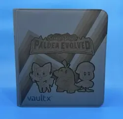 The Unlucky Collector Pokemon Paldea Evolved Vault X Binder - Image 2
