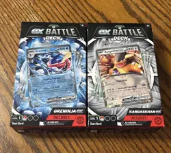 EX Battle Deck Greninja & Kangaskhan Factory Sealed New Set of 2 Pokemon TCG - Image 1