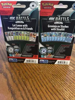 EX Battle Deck Greninja & Kangaskhan Factory Sealed New Set of 2 Pokemon TCG - Image 2