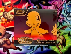 Pokemon TCG Obsidian Flames ETB Pokemon Center Elite Trainer Box Factory Sealed - Image 1