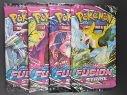 Fusion Strike Art Set Booster Packs x4 [BRAND NEW & SEALED] Pokemon TCG - Image 1