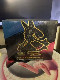 Pokemon Sword & Shield Crown Zenith Elite Trainer Box ETB New Factory Sealed - Image 1