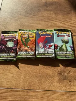 Pokemon TCG Diamond & Pearl Secret Wonders Booster Packs - Full Art Set - Sealed - Image 1