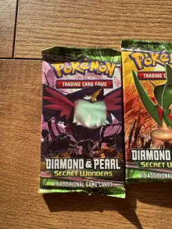 Pokemon TCG Diamond & Pearl Secret Wonders Booster Packs - Full Art Set - Sealed - Image 2