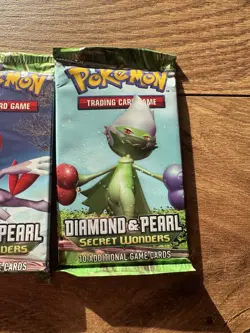 Pokemon TCG Diamond & Pearl Secret Wonders Booster Packs - Full Art Set - Sealed - Image 5
