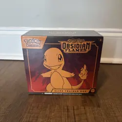 Pokemon: Scarlet & Violet 3: Obsidian Flames Elite Trainer Box - 9 Packs 820650853913 - Image 1
