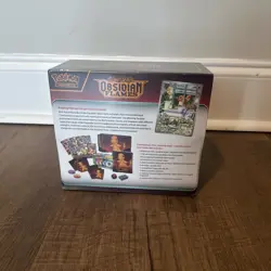 Pokemon: Scarlet & Violet 3: Obsidian Flames Elite Trainer Box - 9 Packs 820650853913 - Image 3