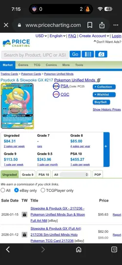 Pokemon TCG Full Art Psyduck And Slowpoke VERY GOOD CONDITION NEXT DAY📦📦 - Image 3