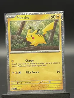 Pokemon TCG Pikachu 2/15 2024 McDonalds Promo - Image 1