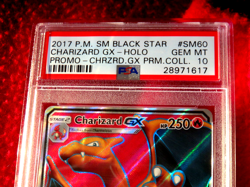 🔥🔥2017 Pokemon #SM60 Black Star PROMO CHARIZARD GX HOLO PSA 10 GEM MT 🔥🔥 - Image 4