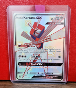 Kartana GX Shiny Holo Rare Hidden Fates: Shiny Vault SV73/SV94 Pokemon TCG - Image 1