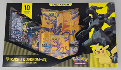 Lot of *THREE* Pokemon TCG Pikachu Zekrom Tag Team Premium Collection Box Sealed 820650809910 - Image 3