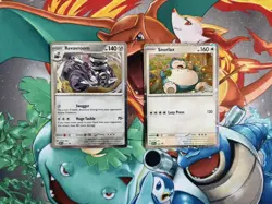 Pokemon TCG: Scarlet & Violet Promo - SVP121 Revavroom and SVP122 Snorlax - Image 1