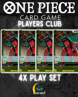 Nico Robin OP09-107- ENG - Foil - Playset -4x OnePiece TCG - NM/M - Image 1