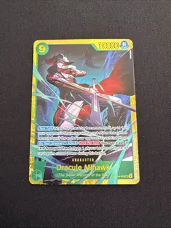 One piece TCG OP14-119 Dracule Mihawk (SEC) - - The Azure Sea's Seven (OP14) - Image 1