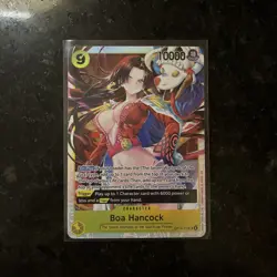 Boa Hancock OP14-112 SR The Azure Sea’s Seven Foil One Piece TCG English - Image 1