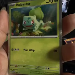 Pokemon Card Bulbasaur 046 Black Star Promo Cosmo Holo Near Mint - Image 2