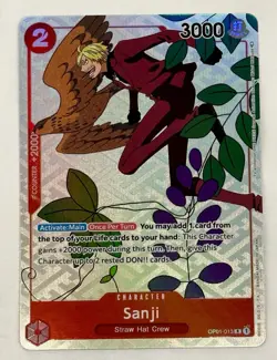 Sanji (Gift Collection 2023) OP01-013 One Piece Promotion Cards Foil - Image 1
